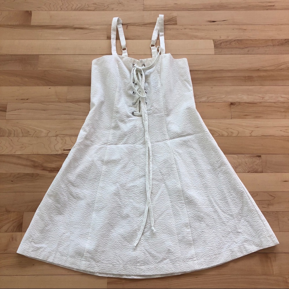 STAUD X Solid and Striped The Catalina Dress